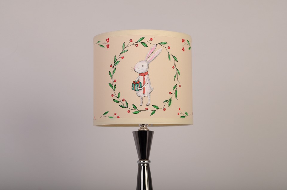 Настольная лампа декоративная Manne TL.7734-1BL TL.7734-1BL_hare_with_a_gift