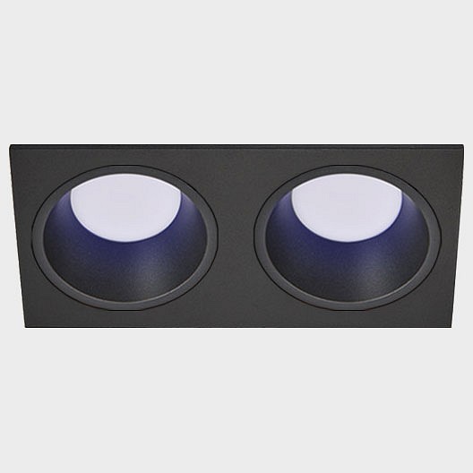 Встраиваемый светильник Italline IT08-8013 IT08-8013_black_4000K_2_IT08-8015_black