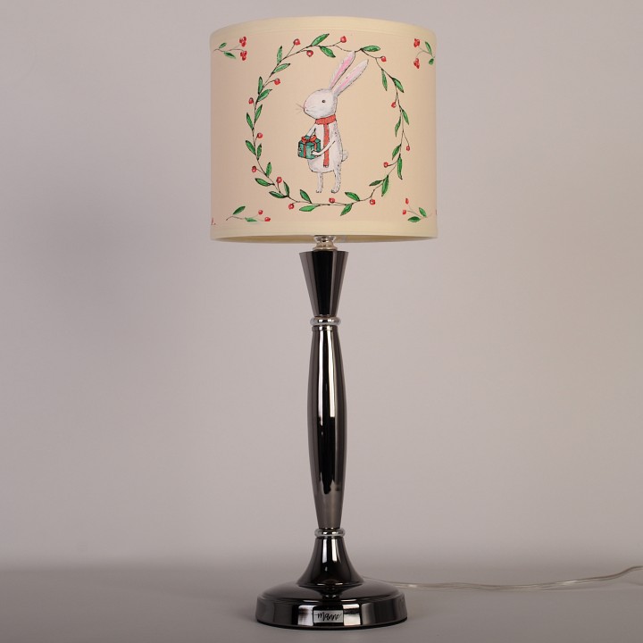 Настольная лампа декоративная Manne TL.7734-1BL TL.7734-1BL_hare_with_a_gift