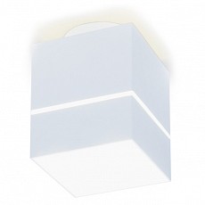 Накладной светильник Ambrella TN257 TN257 WH/S белый/песок LED 4200K 7W 80*80*100
