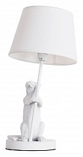 Настольная лампа декоративная Arte Lamp Gustav A4420LT-1WH