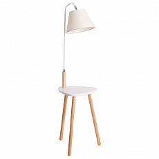 Торшер с полкой Arte Lamp Combo A9201PN-1WH