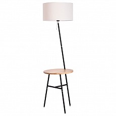 Торшер с полкой Arte Lamp Combo A9202PN-1BK