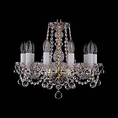 Подвесная люстра Bohemia Ivele Crystal 1402 1402_10_141_G_Balls