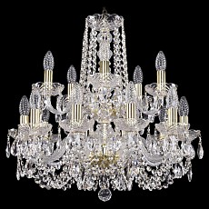 Подвесная люстра Bohemia Ivele Crystal 1402 1402_10_5_195_2d_G