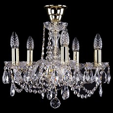 Подвесная люстра Bohemia Ivele Crystal 1402 1402_5_141_G_Tube