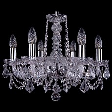 Подвесная люстра Bohemia Ivele Crystal 1402 1402_6_160_Ni_Leafs