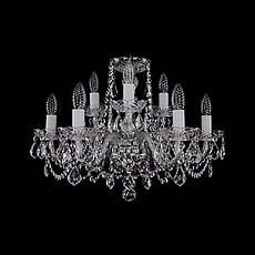 Подвесная люстра Bohemia Ivele Crystal 1402 1402_6_3_195_Ni_Leafs