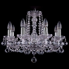 Подвесная люстра Bohemia Ivele Crystal 1402 1402_8_160_Ni_Balls