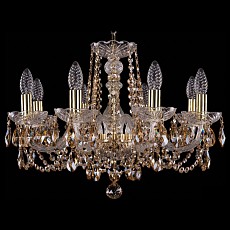 Подвесная люстра Bohemia Ivele Crystal 1402 1402_8_195_G_721_R