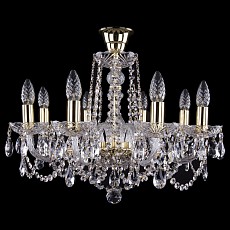 Подвесная люстра Bohemia Ivele Crystal 1402 1402_8_195_G_tube