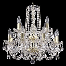 Подвесная люстра Bohemia Ivele Crystal 1402 1402_8_4_160_2d_G
