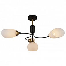 Люстра на штанге Imex MD.3862 MD.3862-4-S_BK_CP