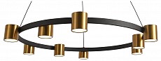 Подвесной светильник Natali Kovaltseva LOFT LED LED LAMPS 81129/7C BRASS BLACK