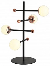 Настольная лампа декоративная Natali Kovaltseva LOFT LED LED LAMPS 81344/1T GOLD BLACK