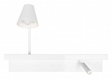 Бра с полкой Loft it Shelf 10216_2W_White