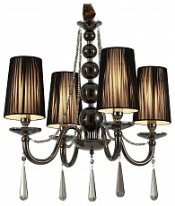 Подвесная люстра LUMINA DECO Fabione LDP_1200-4_BK