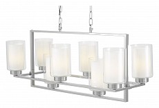 Подвесная люстра LUMINA DECO Lino LDP_1239-8_CHR