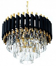 Подвесная люстра LUMINA DECO Funneli LDP_6003-400_BK_F.GD