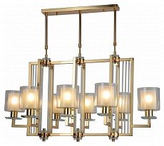 Люстра на штанге LUMINA DECO Manhattan LDP_8012-8_PR_F.GD