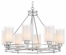 Подвесная люстра LUMINA DECO Marietta LDP_8025-8_CHR_WT