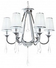 Подвесная люстра LUMINA DECO Milesia LDP_8926-6_WT_CHR