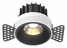 Встраиваемый светильник Maytoni Round DL058-12W3K-TRS-B