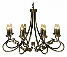 Подвесная люстра Elstead Lighting Olivia OV8-BLK-GOLD