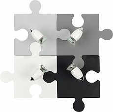 Спот Nowodvorski Puzzle Gray 9728