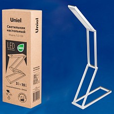 Настольная лампа офисная Uniel TLD-556 TLD-556 Silver/LED/105Lm/6500K